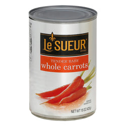 Le Sueur Tender Baby Whole Carrots - 15 OZ 12 Pack