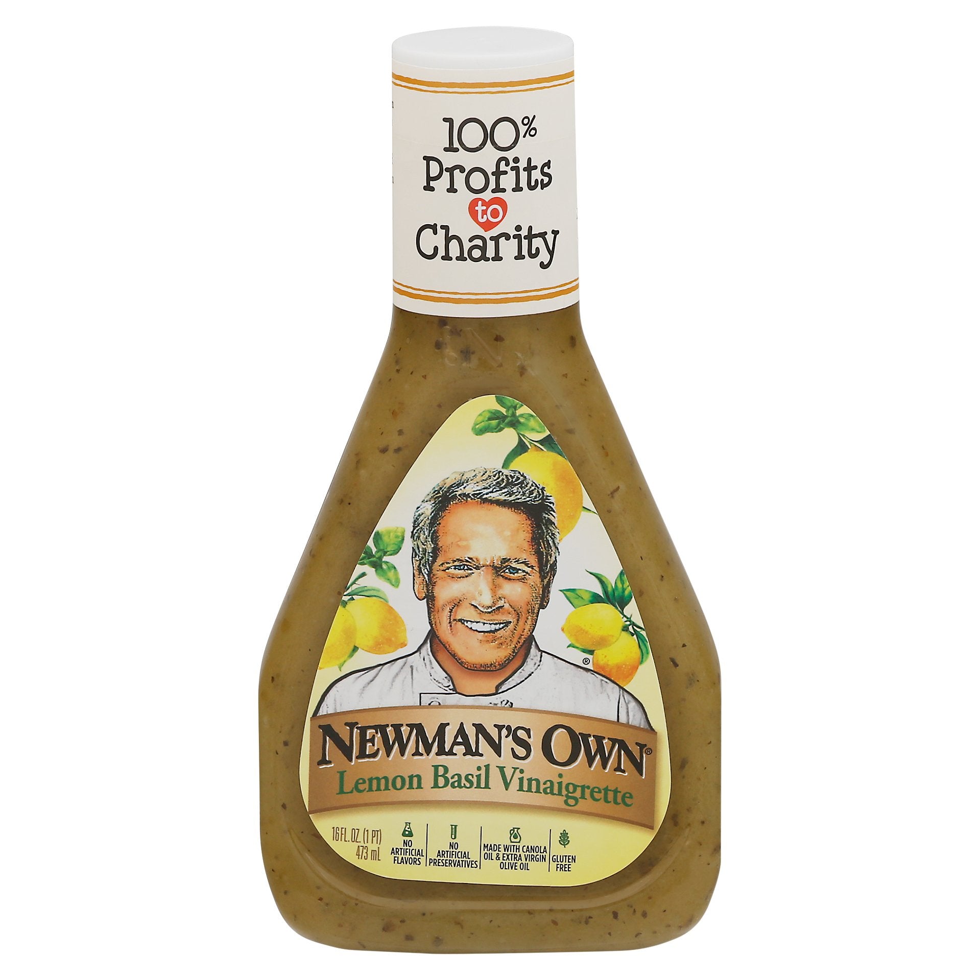 Newman's Own Lemon Basil Vinaigrette Dressing