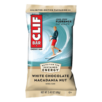 Clif White Chocolate Macadamia Nut Energy Bars - 2.4 OZ 12 Pack