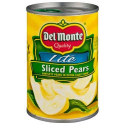 Del Monte Lite Sliced Pears - 15 OZ 12 Pack
