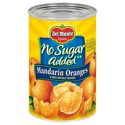Del Monte Fruit Mandarin Oranges No Sugar Added - 15 OZ 12 Pack