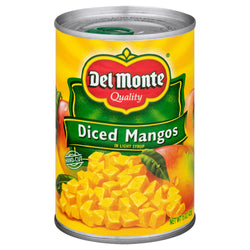 Del Monte Canned Diced Mango - 15 OZ 12 Pack