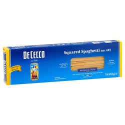 Dececco Squared Spaghetti - 16 OZ 20 Pack