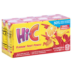 Hi-C Flashin Fruit Punch - 48 FZ 5 Pack
