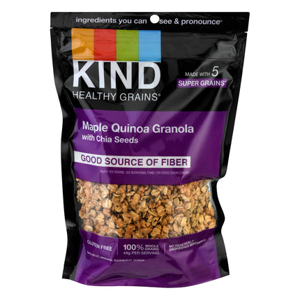 Kind Healthy Grains Maple Quinoa Clusters With Chia Seeds - 11 OZ 6 Pack