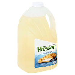 Wesson Oil Vegetable Gallon - 128 FZ 4 Pack