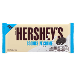 Hershey's Extra Large Cookies 'N' Crème Bar - 4 OZ 12 Pack