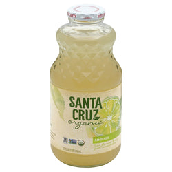 Santa Cruz Organic Limeade Beverage - 32 FZ 12 Pack