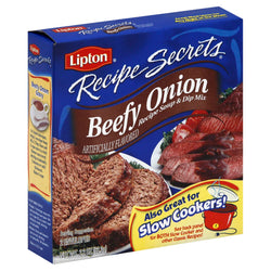 Lipton Recipe Secrets Soup Mix Beefy Onion - 2.2 OZ 12 Pack