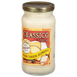 Classico Sauce Pasta Four Cheese Alfredo - 15 OZ 12 Pack