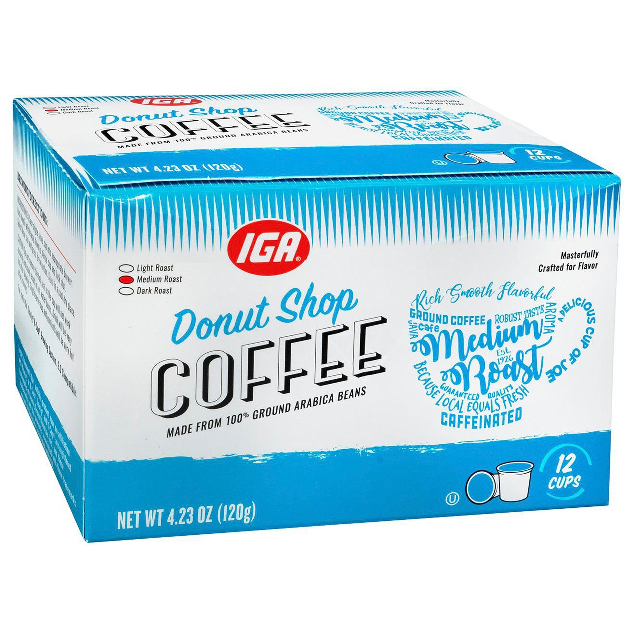 Nutrition Facts Donut Shop K Cups Walmart Community Coffee Coffee