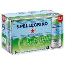 San Pellegrino Sparkling Natural Mineral Water - 89.2 FZ 3 Pack