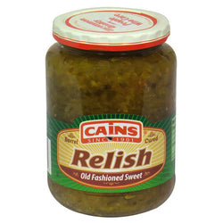 Cains Relish Old Fashioned Sweet - 16 FZ 12 Pack