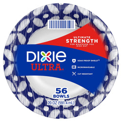 Dixie Ultra Bowls - 56 CT 4 Pack
