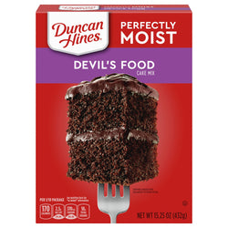 Duncan Hines Classic Devil's Food Cake - 15.25 OZ 12 Pack