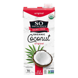 So Delicious Organic Original Coconut Milk - 32 FZ 12 Pack