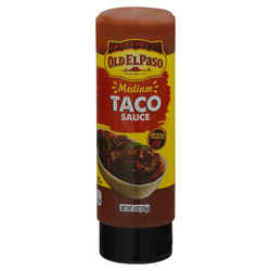 Old El Paso Medium Taco Sauce Squeeze - 9 OZ 8 Pack