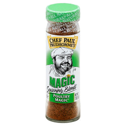 Chef Paul Prudhomme's Magic Seasoning Poultry - 2 OZ 6 Pack