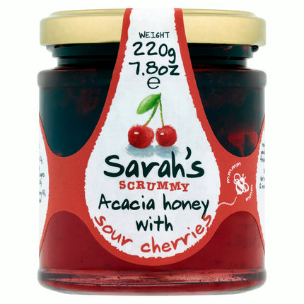 Bewley Irish Imports Sarah's Honey with Sour Cherries - 7.8 OZ 9 Pack