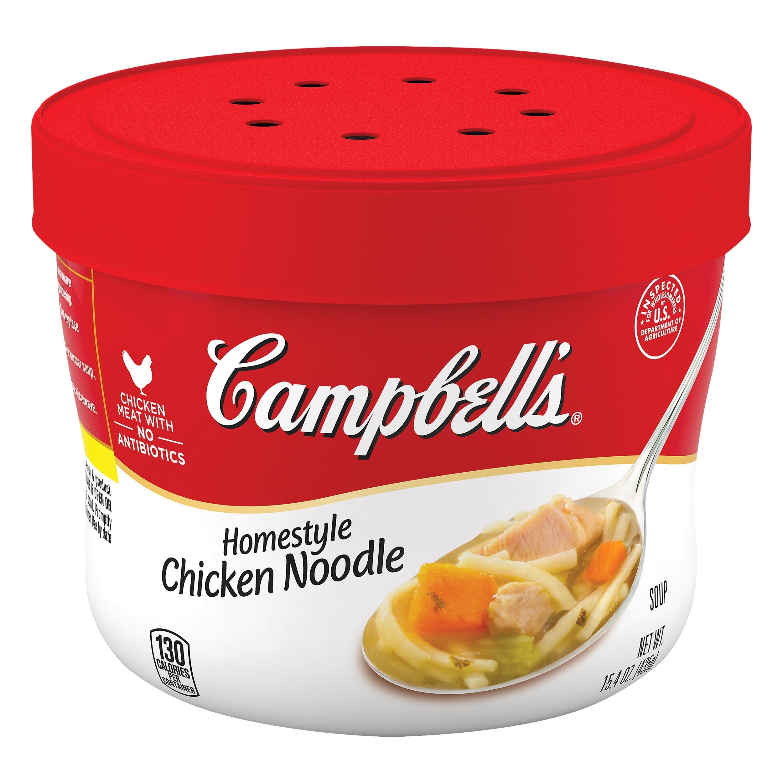 Campbell's Red & White Bowl Soup Homestyle Chicken Noodle - 15.4