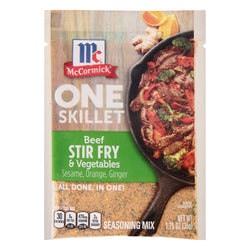 McCormick One Skillet Beef Stir Fry & Vegetables - 1.25 OZ 12 Pack