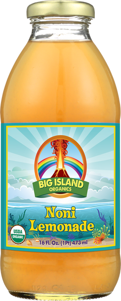 Big Island Organics Noni Lemonade - 16 FL OZ 12 Pack