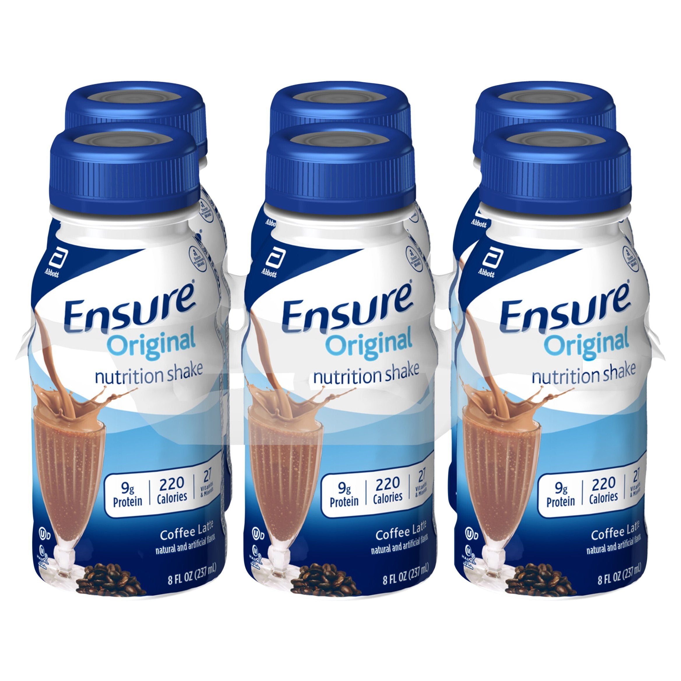 Ensure Drink Shakes Coffee Latte 48 FZ 4 Pack StockUpExpress