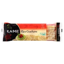 Ka-Me Gluten Free Wasabi Rice Crackers - 3.5 OZ 12 Pack