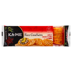 Ka-Me Gluten Free Spicy Sweet Chili Rice Cracker - 3.5 OZ 12 Pack