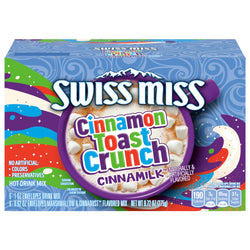 Swiss Miss Cinnamon Toast Crunch Hot Cocoa Mix & Marshmallows 9.72 OZ 8 Pack