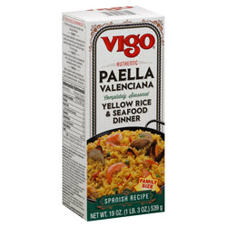 Vigo Paella Valenciana Yellow Rice & Seafood Dinner - 19 OZ 6 Pack