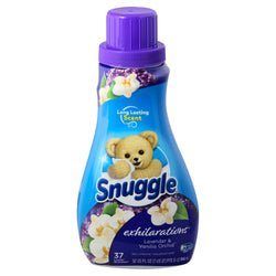Snuggle Exhilarations Lavender & Sandlewood High Efficiency Concentrated Fabric Softener - 32 FZ 9 Pack