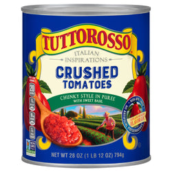Tuttorosso Italian Inspirations Crushed Tomatoes - 28 OZ 6 Pack