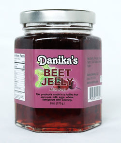 Danika's Beet Jelly - 6 OZ 12 Pack