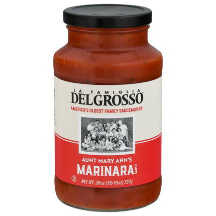 Delgrosso Sunday Marinara Pasta Sauce - 26 OZ 6 Pack