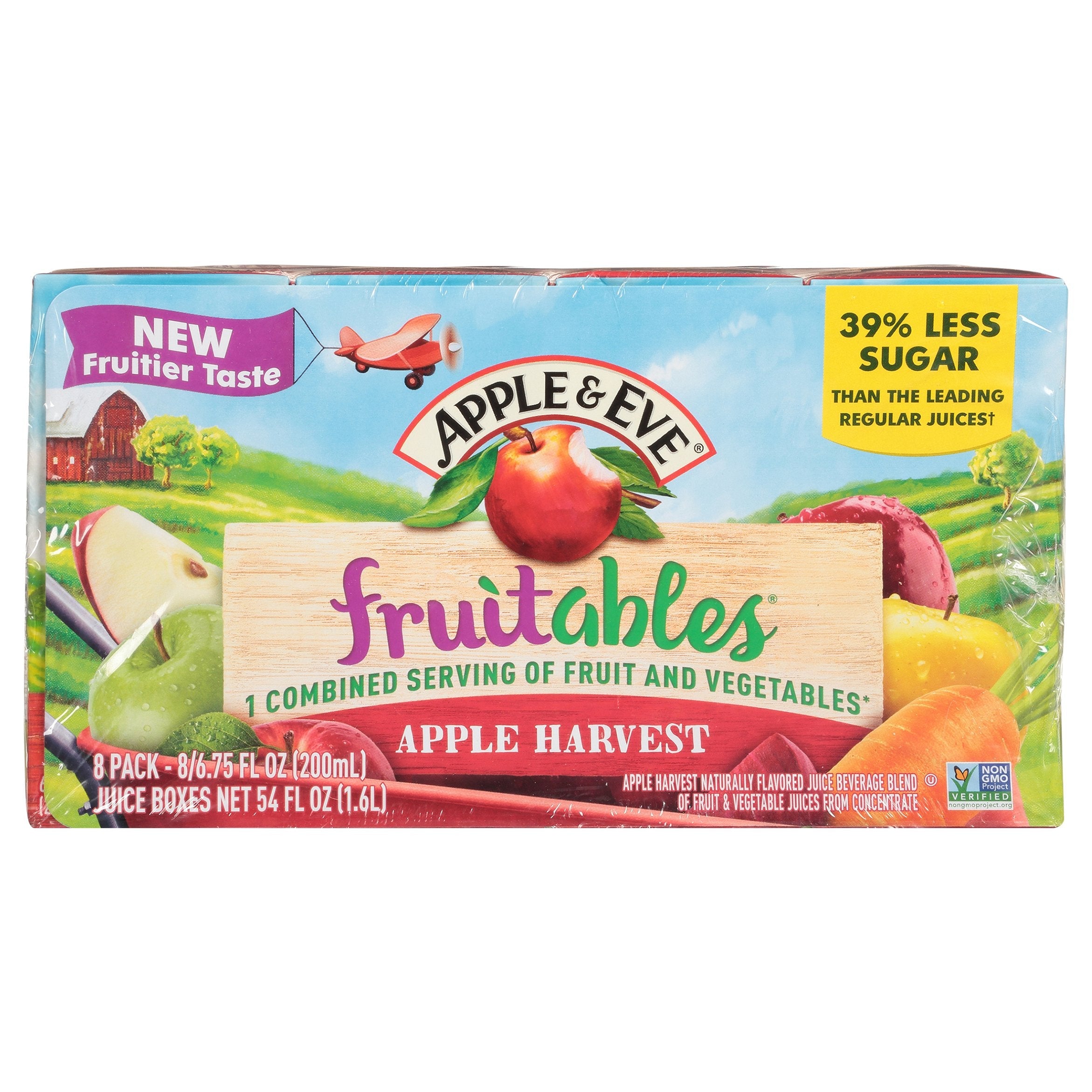 Apple Eve Juice Fruitables Fruit Veggie Apple Harvest 54 FZ