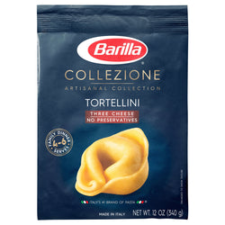 Barilla Pasta Tortellini Three Cheese - 12 OZ 8 Pack