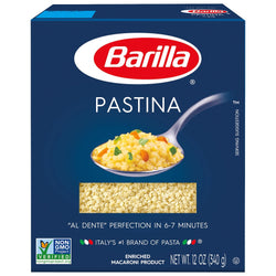 Barilla Pasta Pastina - 12 OZ 16 Pack