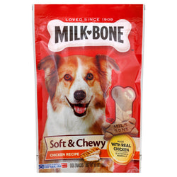 Milk-Bone Dog Treats Soft & Chewy Chicken - 5.6 OZ 10 Pack