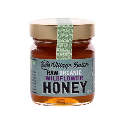 Boots Chicago Raw Organic Wildflower Honey - 8.5 FL OZ 12 Pack