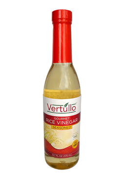 Vertullo Imports Vertullo Seasoned Rice Vinegar - 12.7 OZ 12 Pack