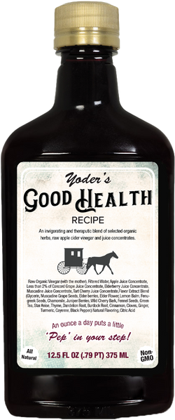 Yoder Naturals Yoder's Good Health Recipe - 12.5 FL OZ 12 Pack