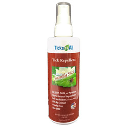 Ticks-N-All All Natural Tick Repellent Spray - 8 OZ 6 Pack