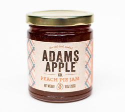 Adams Apple Company Peach Pie Jam - 10 OZ 12 Pack