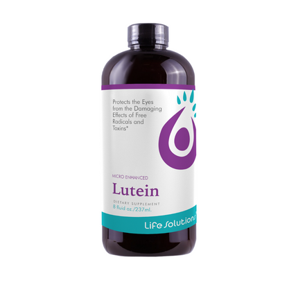 Life Solutions Liquid Lutein - 8 FL OZ 12 Pack
