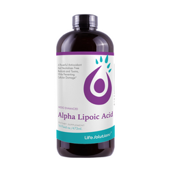 Life Solutions Liquid Alpha Lipoic Acid - 16 FL OZ 12 Pack