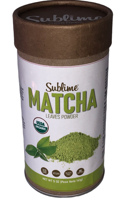 Ibitta Enterprises Organic Matcha Leaves Powder - 5 OZ 12 Pack