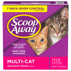 Scoop Away Cat Litter Super Clump Complete Performance - 14 LB 3 Pack