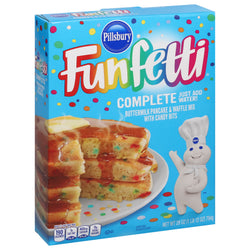 Pillsbury Funfetti Buttermilk Pancake & Waffle Mix - 28.0 OZ 6 Pack