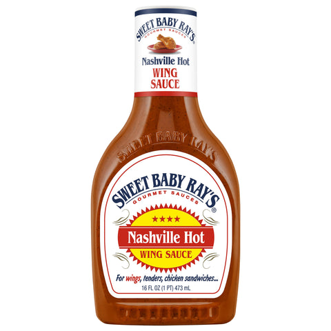 Sweet Baby Ray's Nashville Hot Wing Sauce - 16 FZ 6 Pack